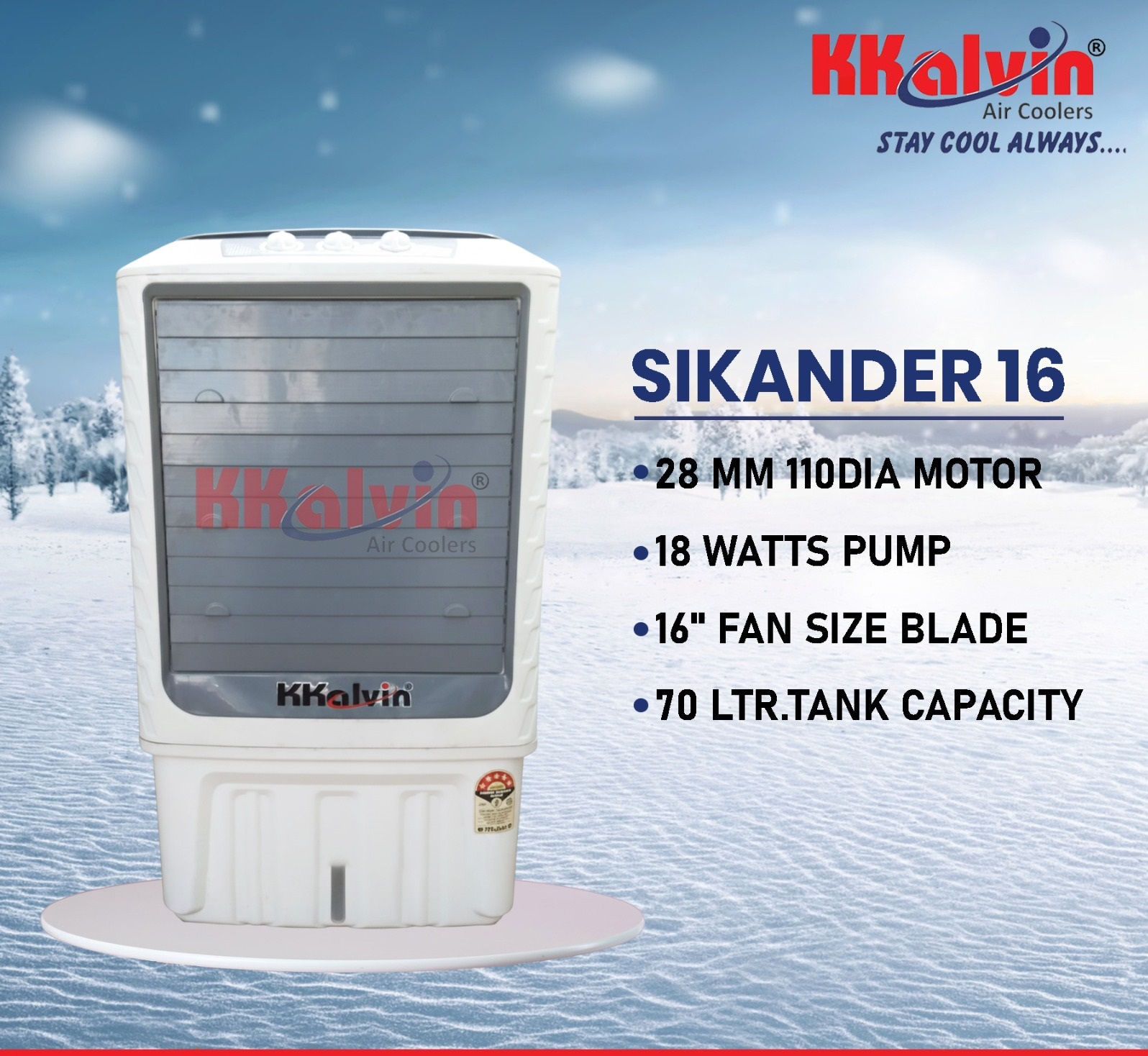 Kkalvin Air Coolers Collection